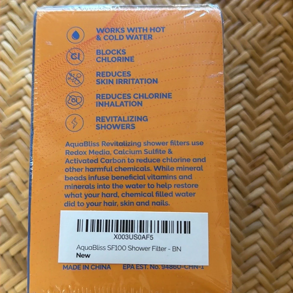SF100-BN Revitalizing Shower Filter - Silver